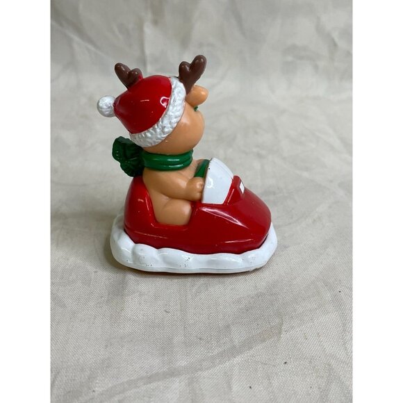 1980s Lot of 3 Russ Wind Up Snowmobile Bear Collectible Wind Up Toys-NOS - Picture 4 of 10